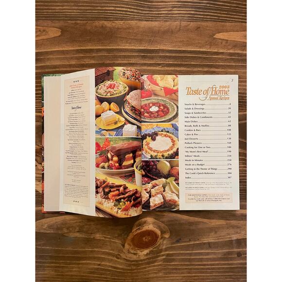 Taste of Home Annual Recipes 2003 2004 2006 Hardcover Cookbooks Lot of 3 - Picture 4 of 10